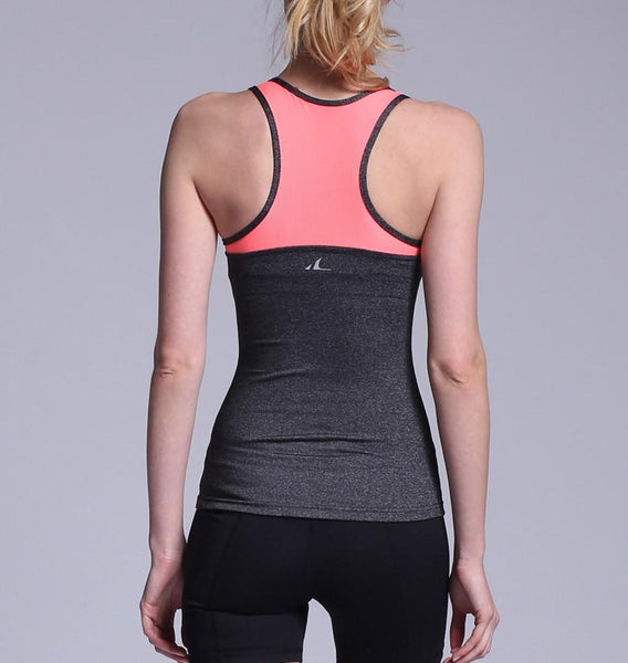 ATHLETE Women's Compression Tank w/ Built-in Bra, Style NS14