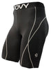 COOVY Men's Lightweight Base Layer Shorts (black)