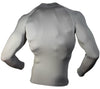 COOVY Men's Long Sleeve Lightweight Base Layer Top (gray)