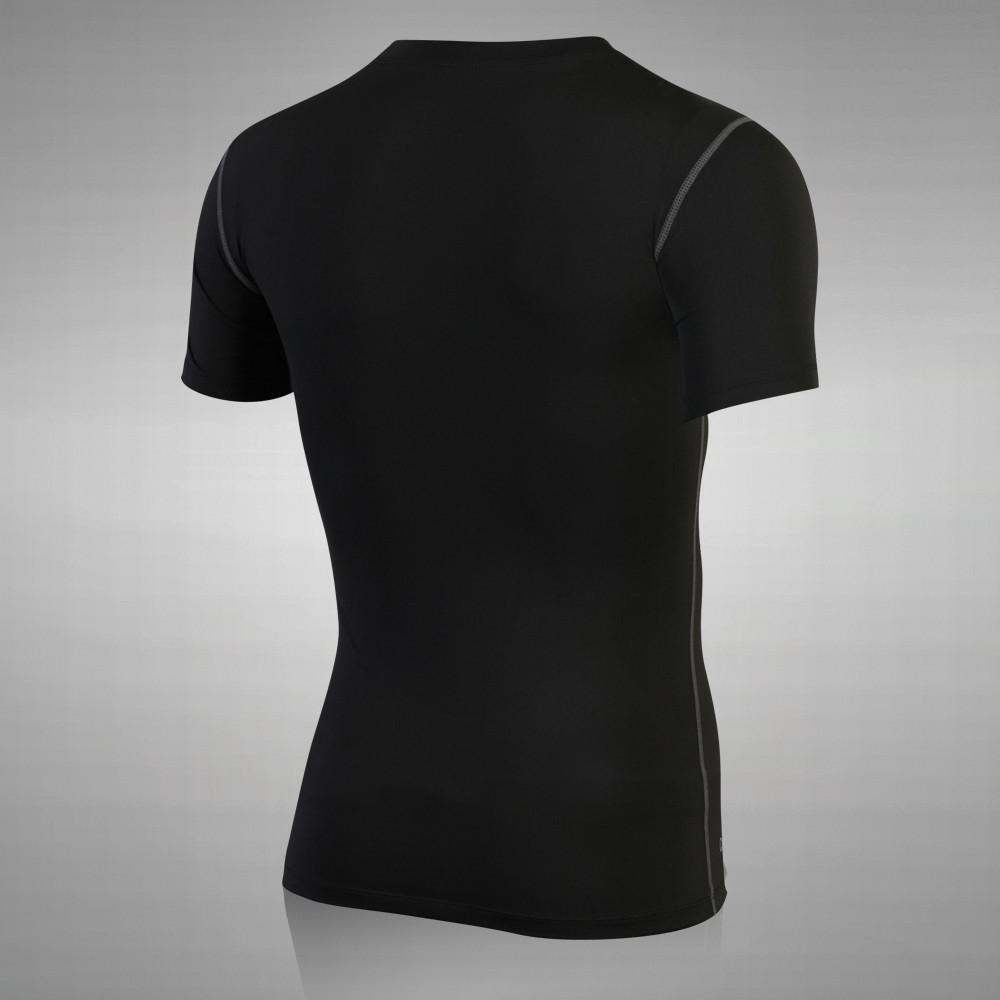 CompressionZ Men's Short Sleeve Compression Shirt - Athletic Base Layer  Black : : Clothing, Shoes & Accessories