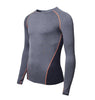 ATHLETE Men's SPIRIT Collection Two-Tone (Mesh Fabric Back) Long Sleeve Rash Guard Shirts, Style FT07 - Athlete Beyond - Men - Top - 1