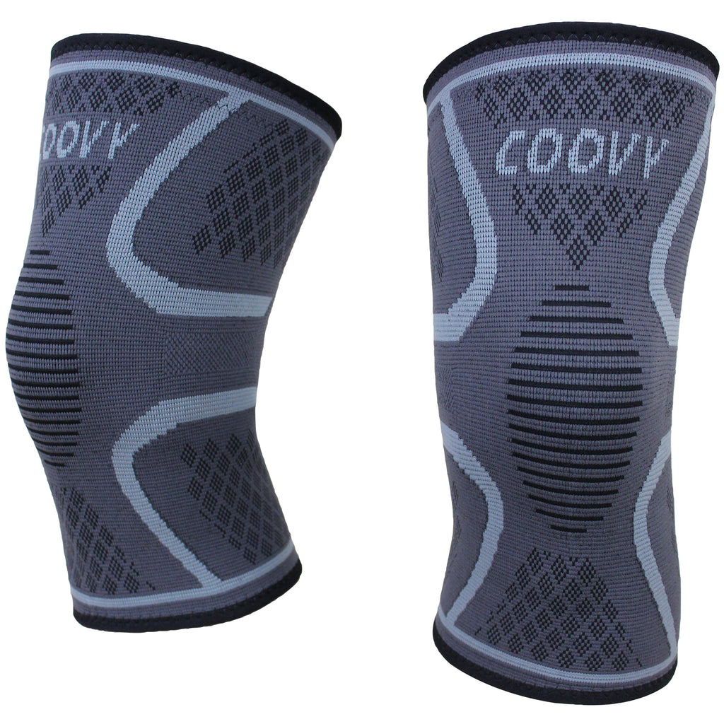 COOVY Men's Thermal Compression Base Layer Leggings (black, winter)