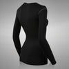 ATHLETE Women's Winter Thermal Cold Gear Compression shirt (black), Style HW04 - Athlete Beyond - For Her - Top - 4