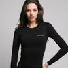 ATHLETE Women's Winter Thermal Cold Gear Compression shirt (black), Style HW04 - Athlete Beyond - For Her - Top - 1