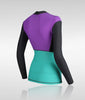 ATHLETE Women's Colorblock Compression Long Sleeve Rashguard Top, Style NS19 - Athlete Beyond - For Her - Top - 4