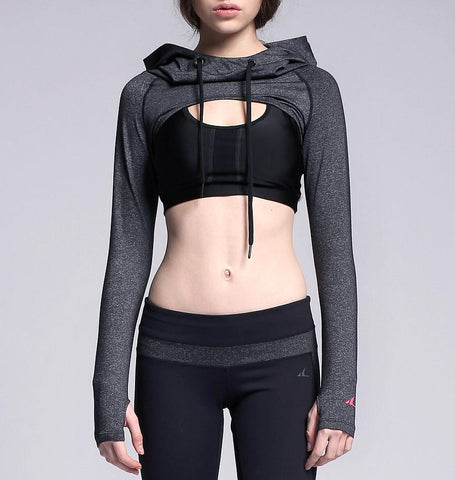 ATHLETE Women's Hooded Shrug Top, Style AH02 - Athlete Beyond - For Her - Top - 1