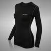 ATHLETE Women's Winter Thermal Cold Gear Compression shirt (black), Style HW04 - Athlete Beyond - For Her - Top - 2